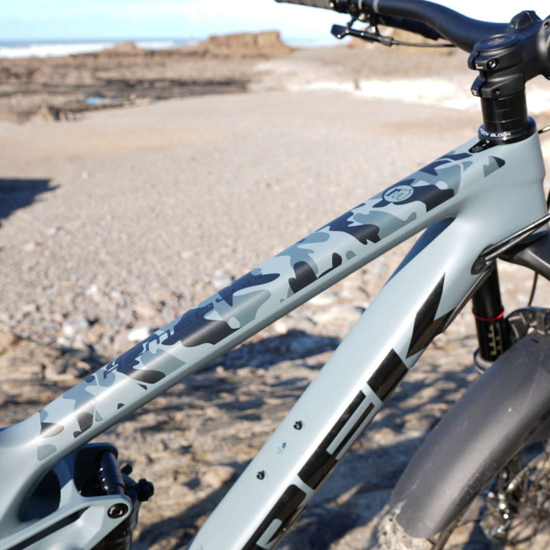 mountainbike camouflage Bike Frame Protection Kit | Frame Skinz - Camo