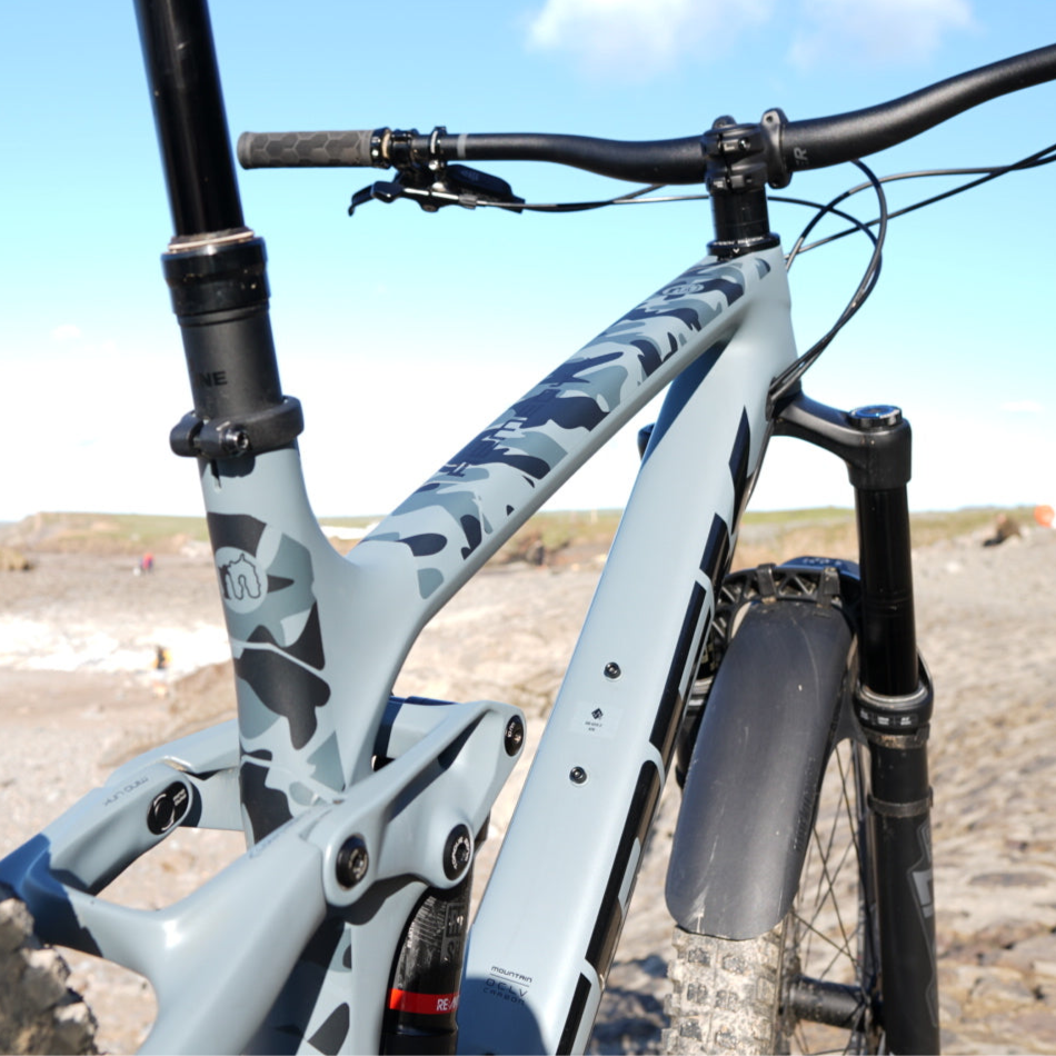 mountainbike camouflage Bike Frame Protection Kit | Frame Skinz - Camo